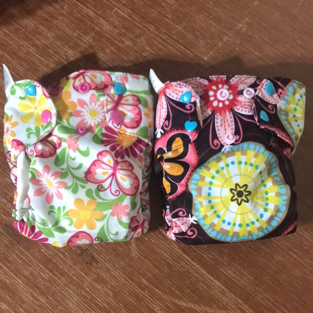Swaddlebees Simplex Newborn all in one Cloth Diapers